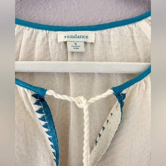 Sundance Paloma Embroidered Blouse Size Small - Picture 3 of 5